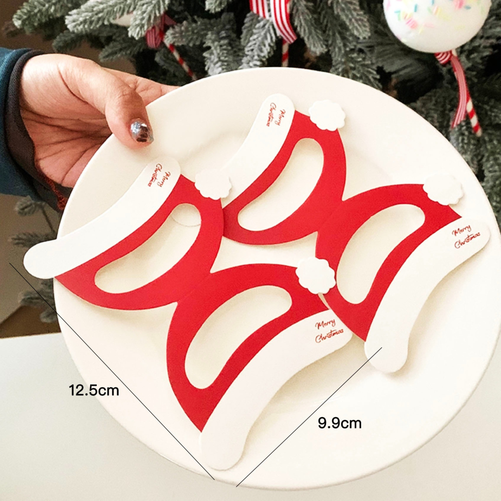 ◎20枚入◎聖誕節紅色帽子款手提式餅乾頁眉卡頭/聖誕老人帽手拎卡頭/聖誕節烘焙包裝卡頭/頭聖誕帽掛式紙卡片/聖誕禮物裝飾-細節圖5
