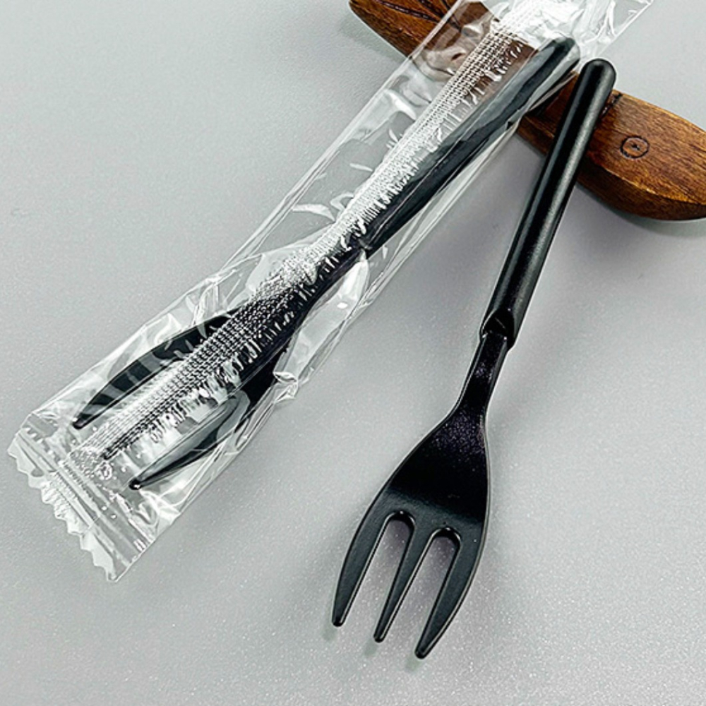 ◎10支◎一次性短柄三齒叉/甜點蛋糕西點塑膠叉/糕點水果叉/獨立包裝叉子-細節圖6