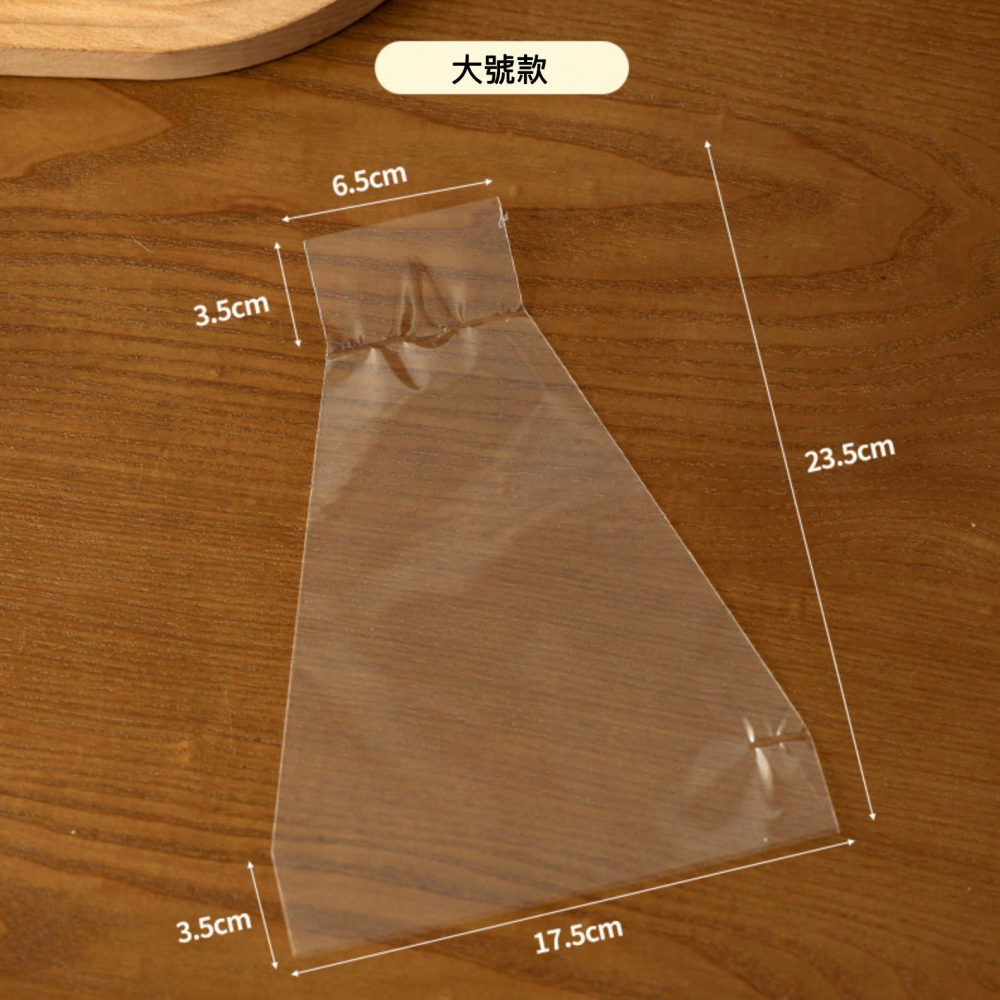 ◎約50只入◎全透明易撕三明治包裝袋/三明治吐司對切專用打包袋/一次性透明包裝袋-細節圖6