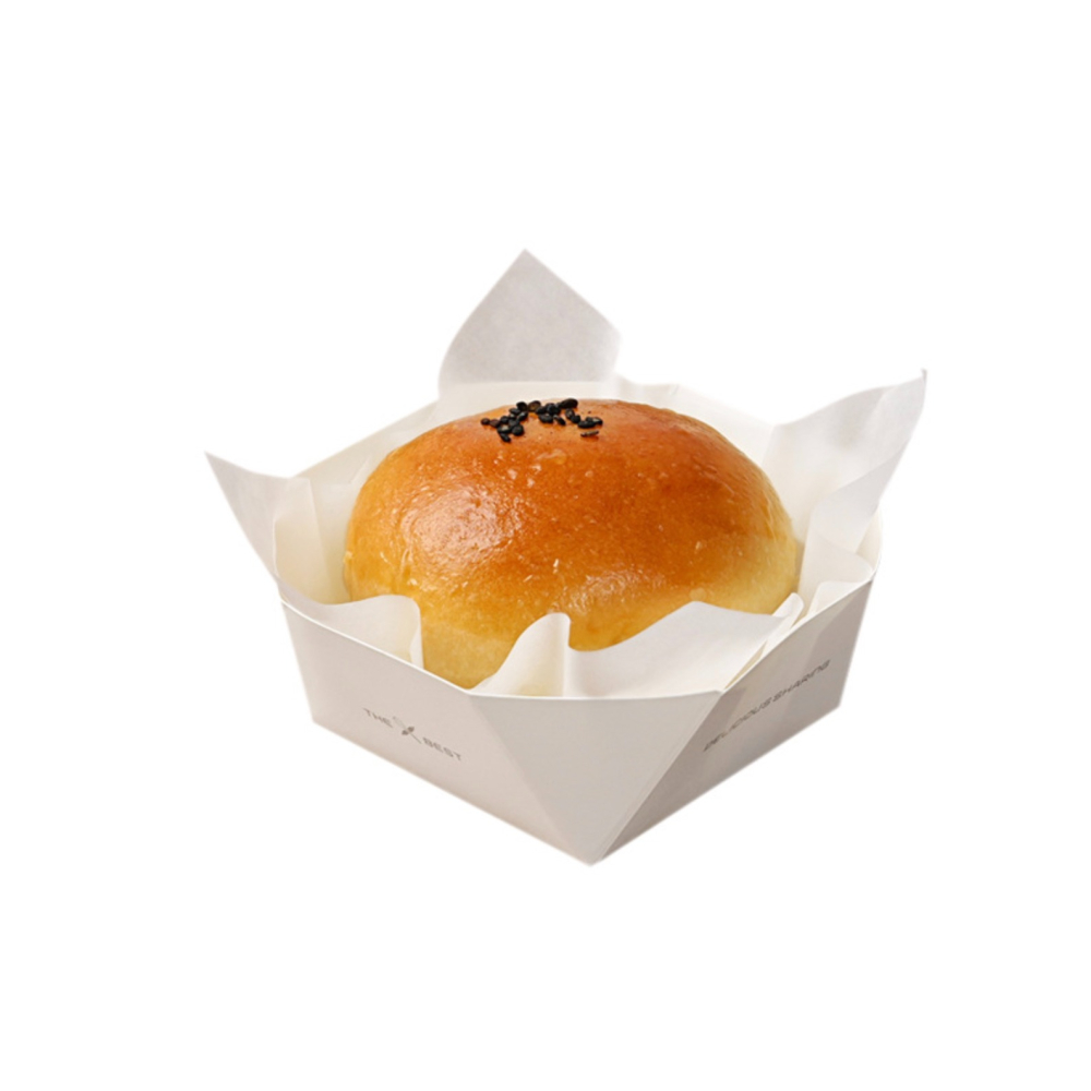 ◎10入◎船形圓形八角盒麵包包裝盒(附贈防油紙)/蛋糕甜點外帶打包盒子/提拉米蘇拿破崙盒/泡芙糕點防油紙墊-細節圖5