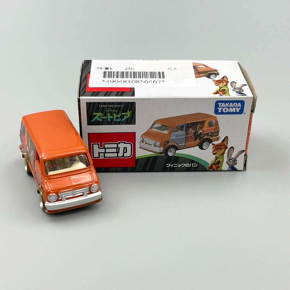 TOMICA 迪士尼 動物方城市 小狐狸車/小汽車/小車車/玩具車 動物FUN城市-細節圖4