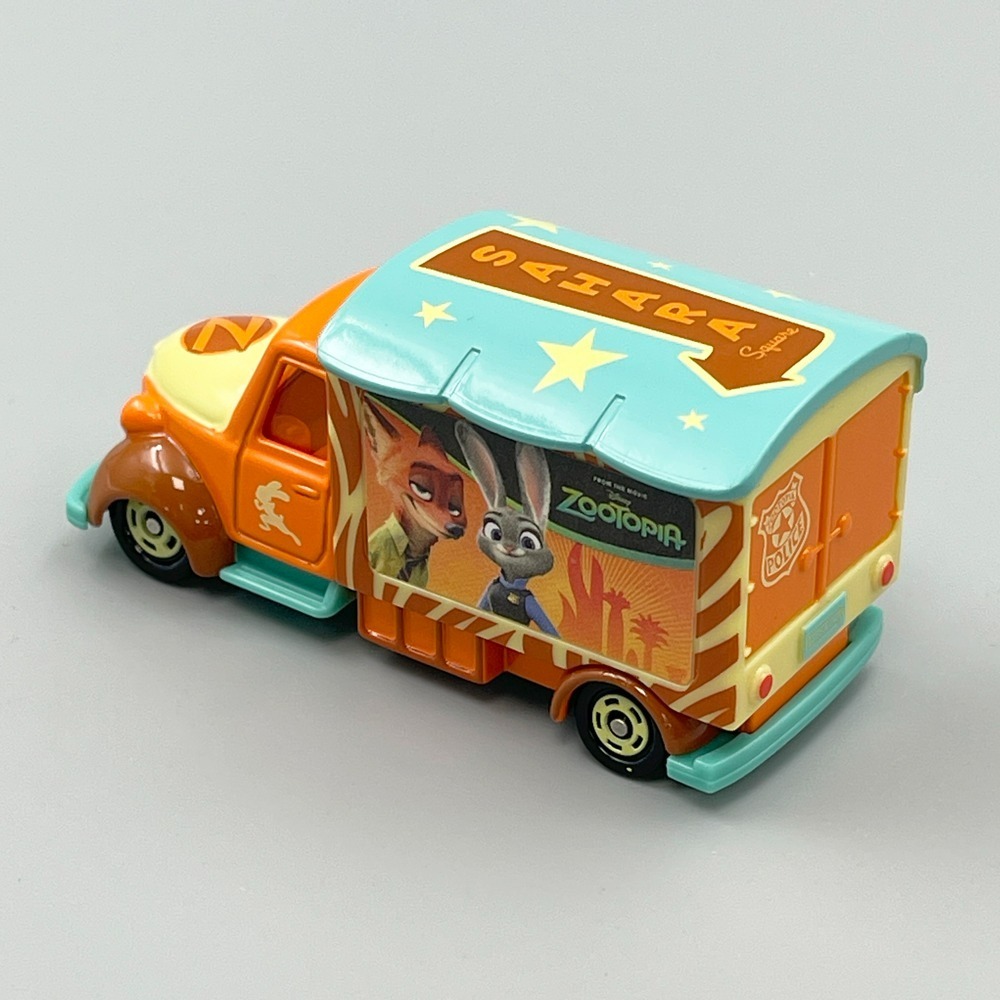 TOMICA 迪士尼 動物方城市 小狐狸夢幻宣傳車/小汽車/小車車/玩具車 動物FUN城市-細節圖3