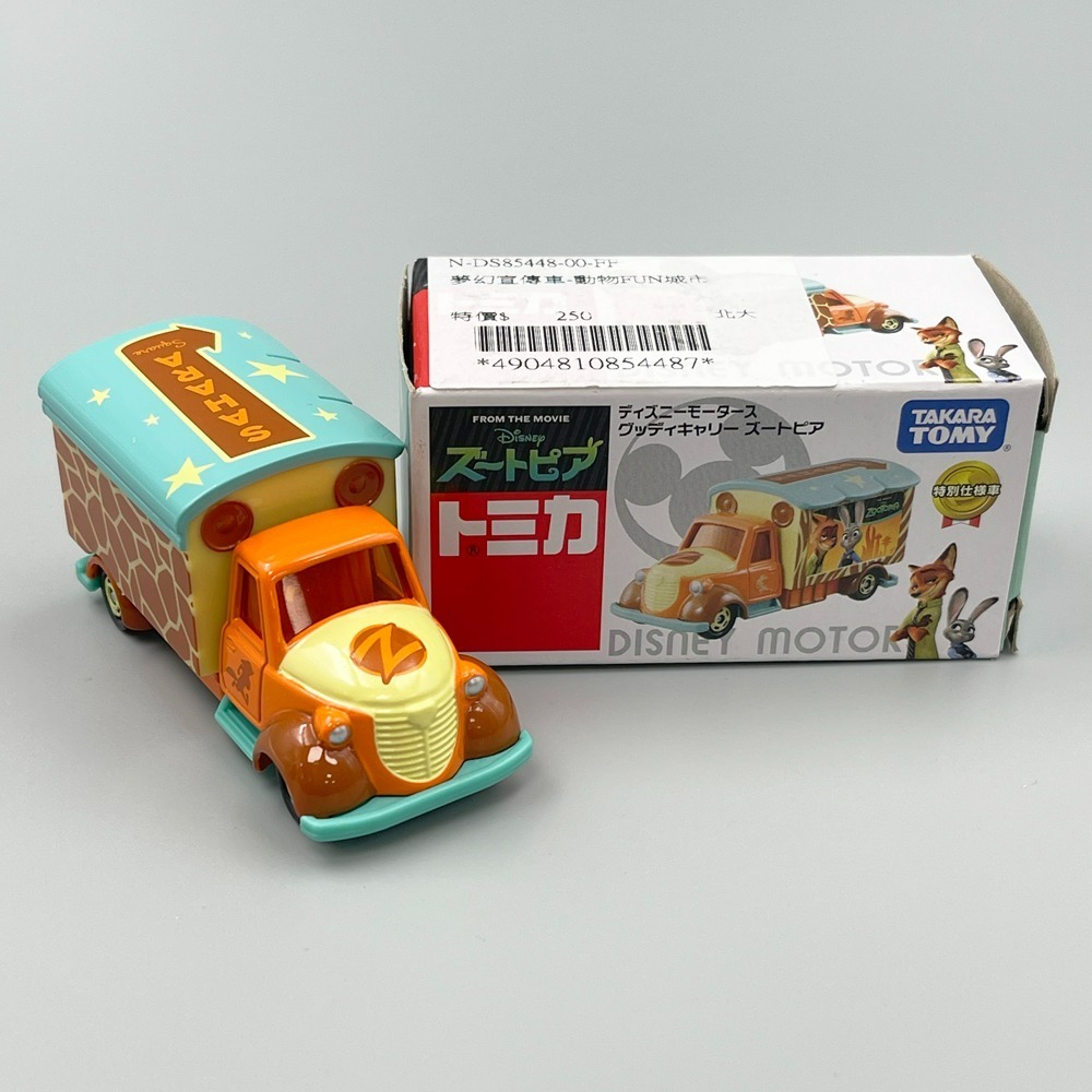 TOMICA 迪士尼 動物方城市 小狐狸夢幻宣傳車/小汽車/小車車/玩具車 動物FUN城市-細節圖4