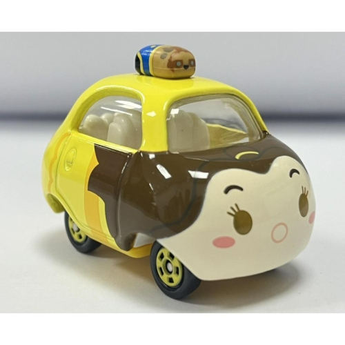 TOMICA 迪士尼 美女與野獸 貝兒小汽車/小車車/疊疊車 DMT-07
