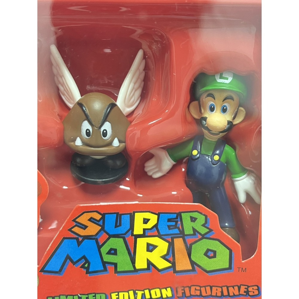 Super Mario 任天堂 超級瑪利歐 路易&栗寶寶 黛西&害羞小子 (附鐵盒) 2吋高-細節圖2