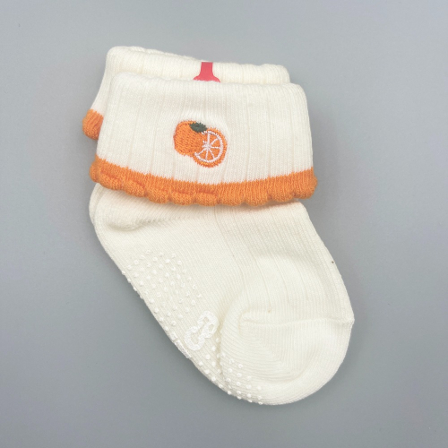 台灣製造 Aprica 有機棉 嬰幼兒初生襪 童襪