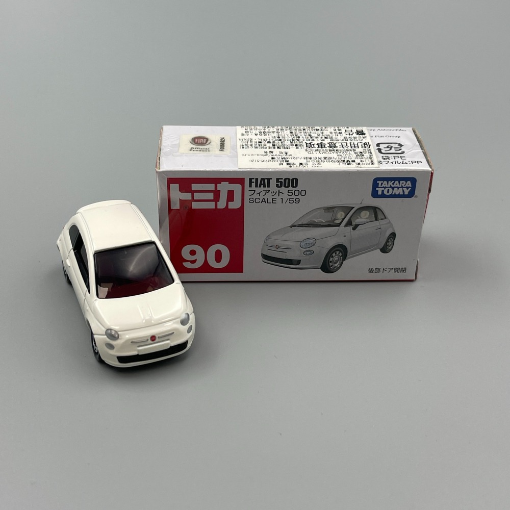 TOMICA 飛雅特 FIAT 500 NO.90 小車車/小汽車-細節圖4