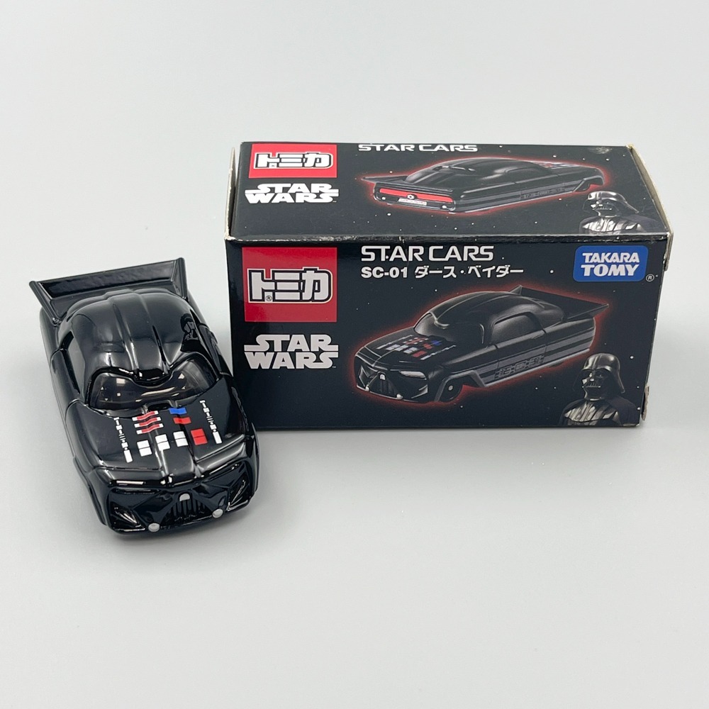 TOMICA STAR CARS 星際大戰 夢幻車 SC-01 黑武士 小汽車/小車車/玩具車-細節圖4