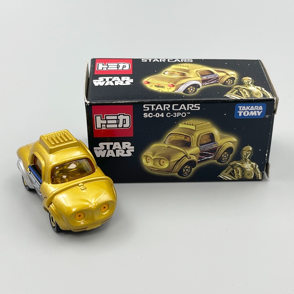 TOMICA STAR CARS 星際大戰 夢幻車 SC-04 C3PO 小汽車/小車車/玩具車-細節圖4