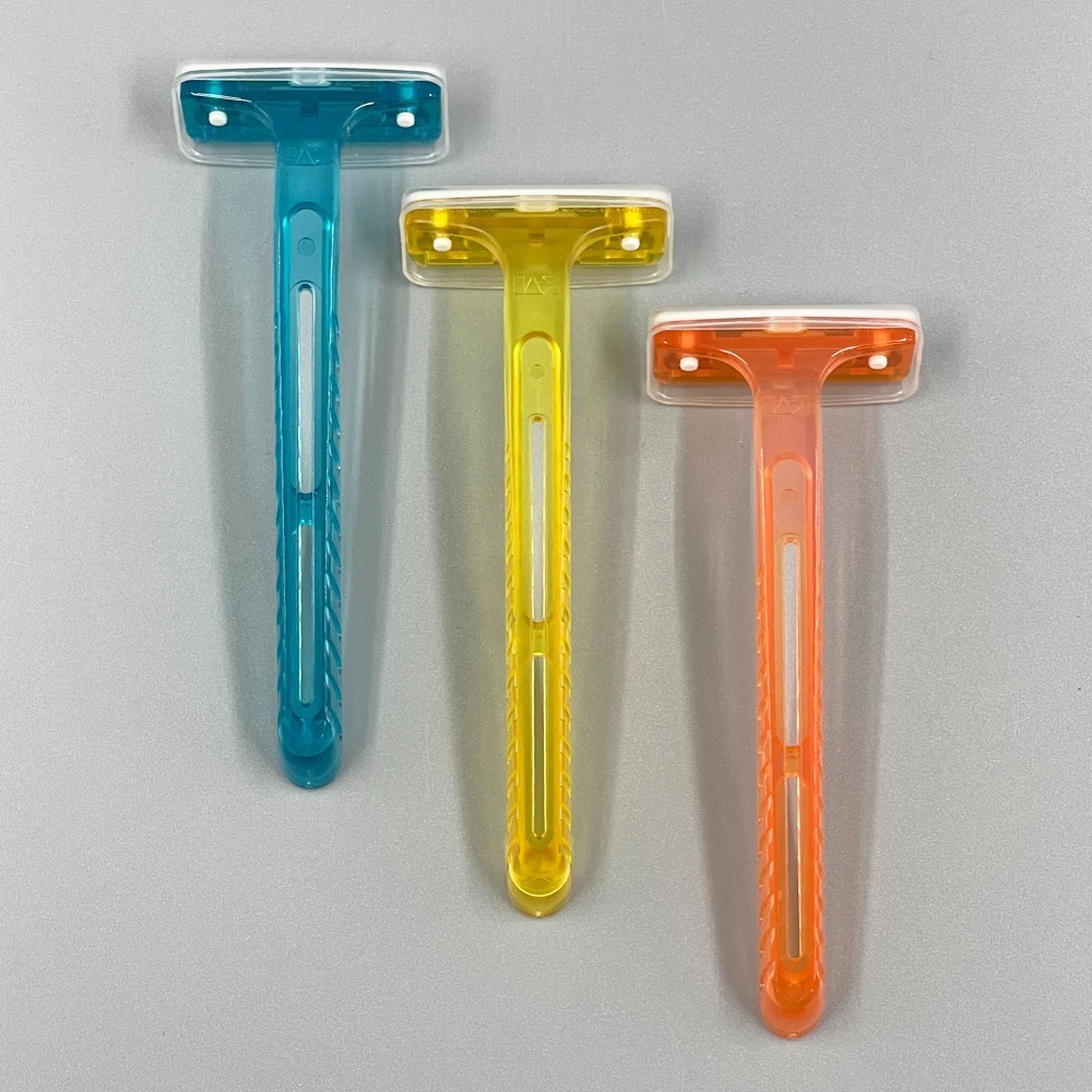 日本 貝印 附蓋 安全T型修眉刀 修毛刀-細節圖4