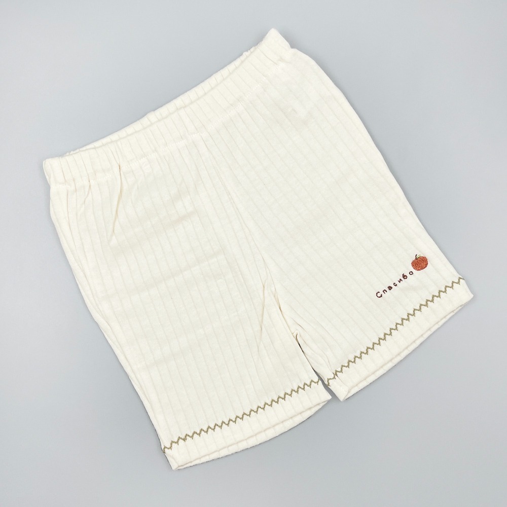 日本製 純棉 嬰幼兒 短袖套裝 二件式外出服 短袖短褲 70CM-細節圖3