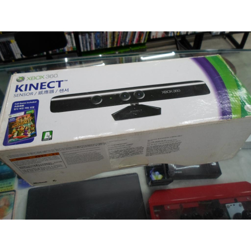 XBOX360 Kinect 感應器盒裝完整配件齊全新舊款皆可以使用 - 二手貨集