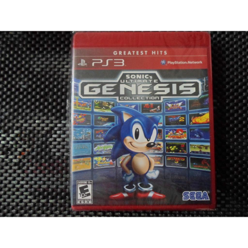 PS3 SEGA 經典遊戲合輯Sonic＇s Ultimate Genesis Collection