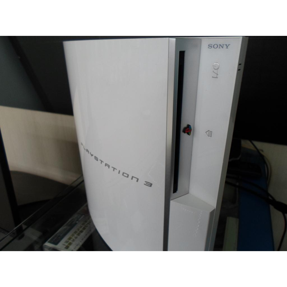 稀有白色鋼琴烤漆SONY PS3 PlayStation 3-細節圖3