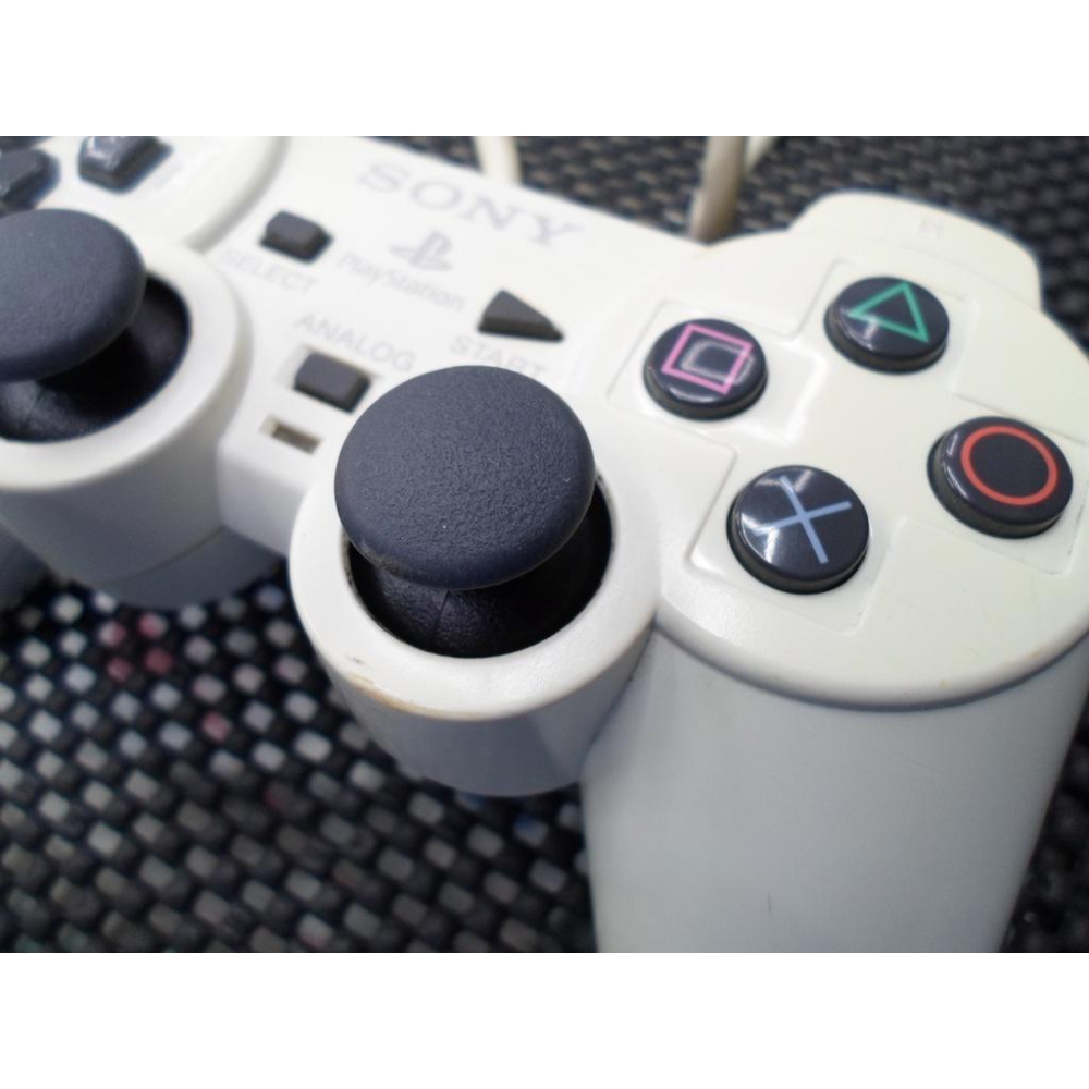 SONY PlayStation PS2原廠珍珠白色手把-細節圖3