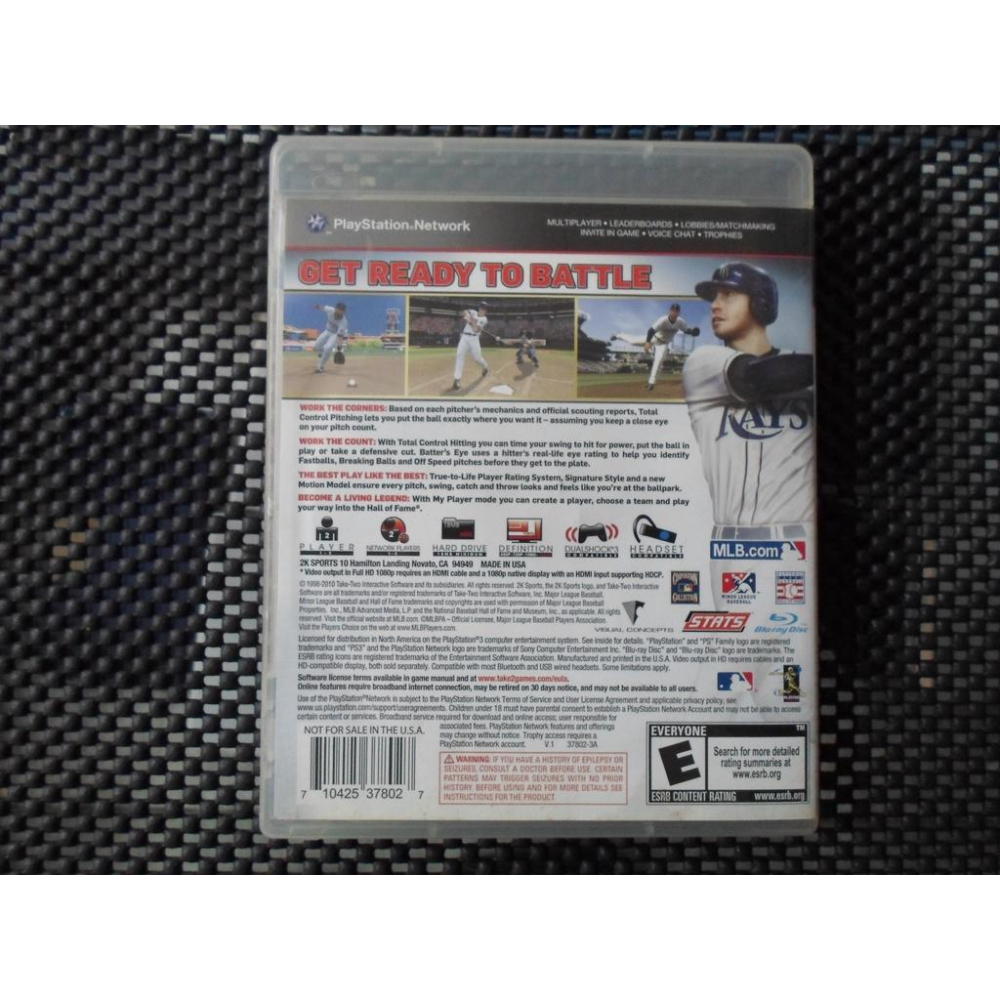 PS3 職棒大聯盟 2K10 Major League Baseball 2K10-細節圖3