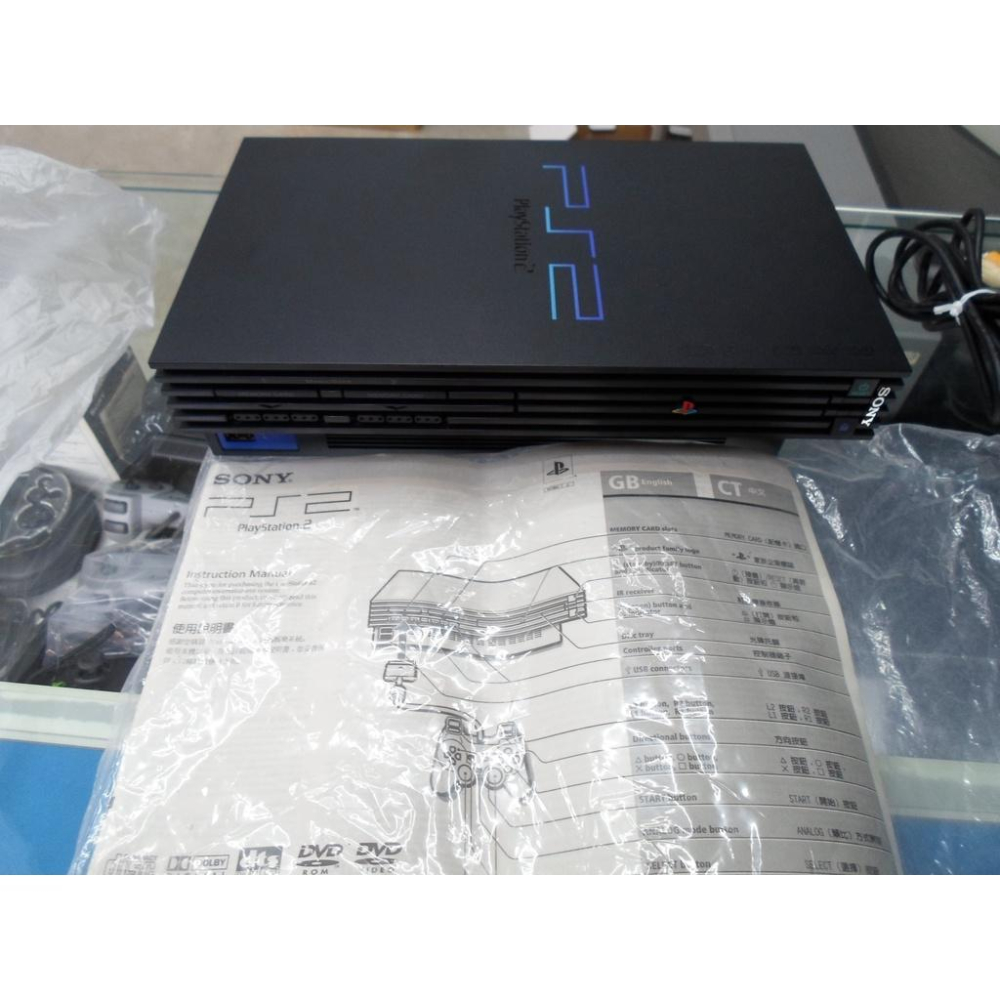 PS2家庭遊戲主機SONY PlaySation2厚機SCPH-50007有改-細節圖6