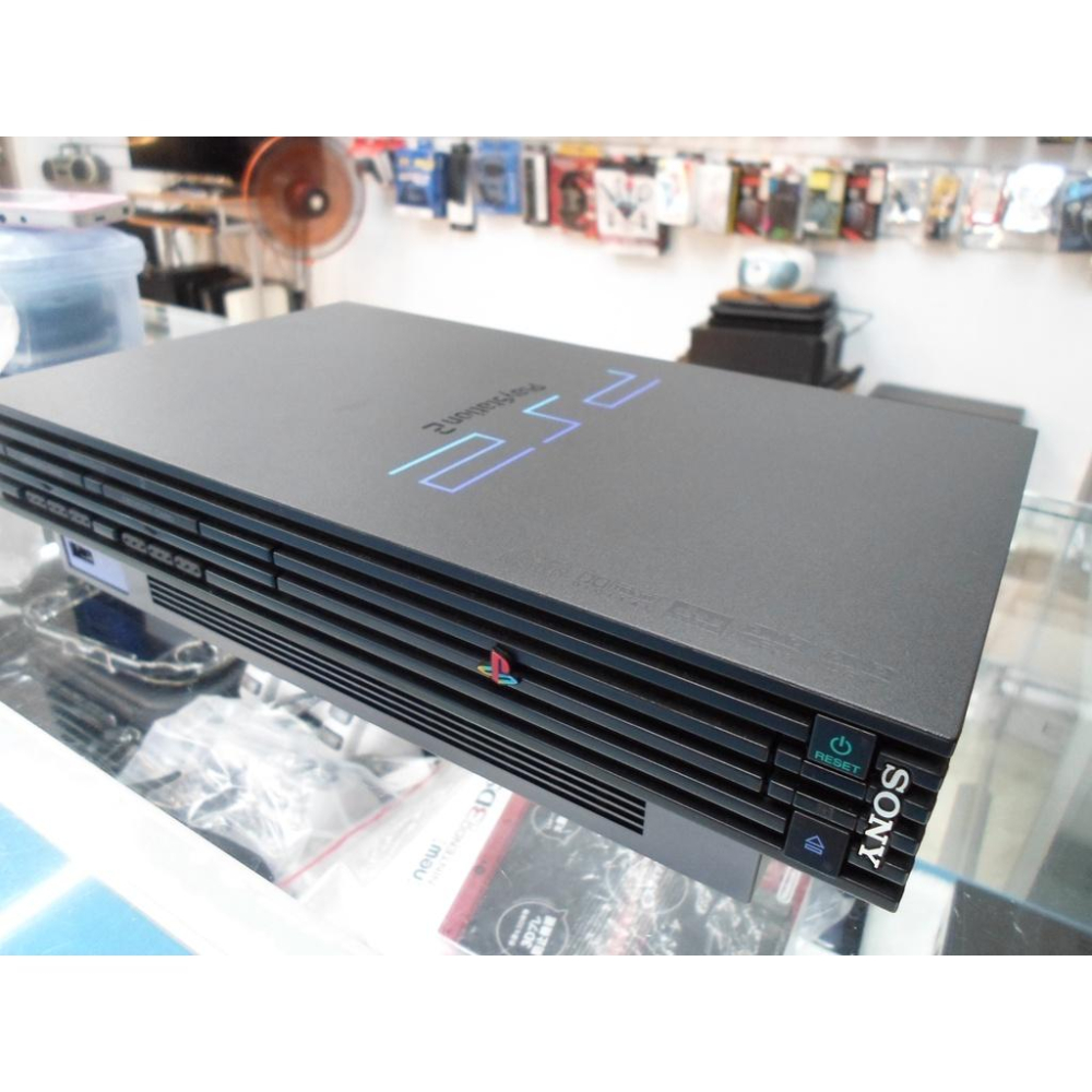 PS2家庭遊戲主機SONY PlaySation2厚機SCPH-50007有改-細節圖9