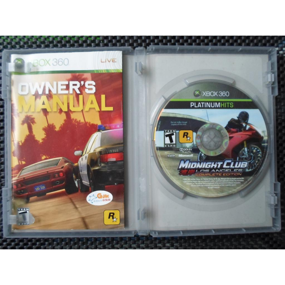 XBOX360 灣岸 4：洛杉磯 Midnight Club: Los Angeles完全版-細節圖2