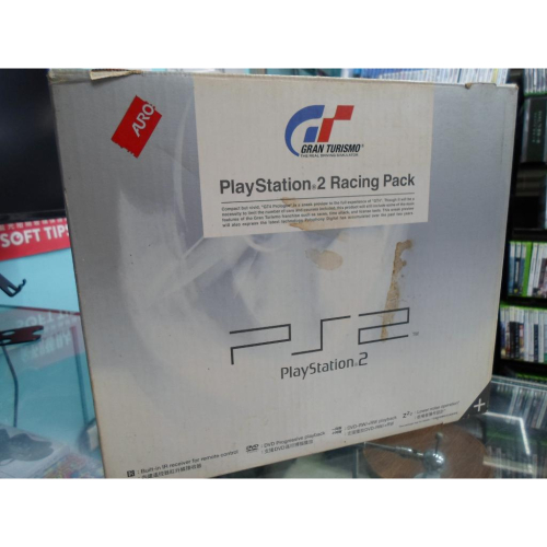 PS2家庭遊戲主機 SONY PlaySation2 SCPH-55007 GT4限量同捆主機