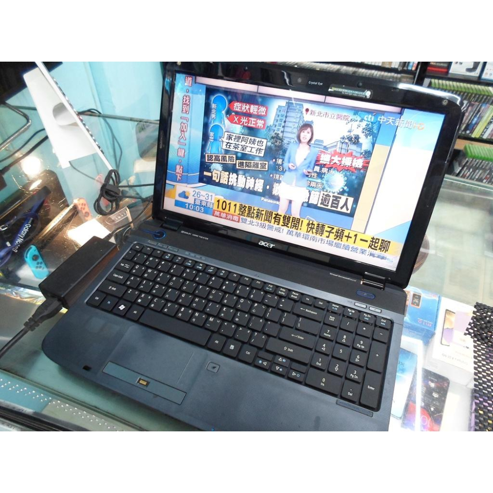 宏碁acer Aspire 5738ZG MS2264 T4400 15.6吋獨顯雙核筆電零件機故障機-細節圖3