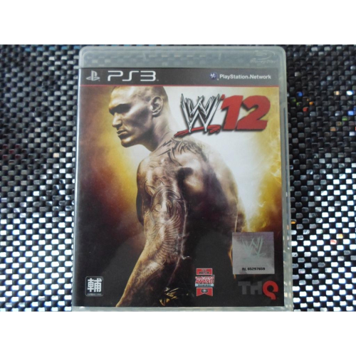 PS3遊戲片 WWE ＇12 美國職業摔角12