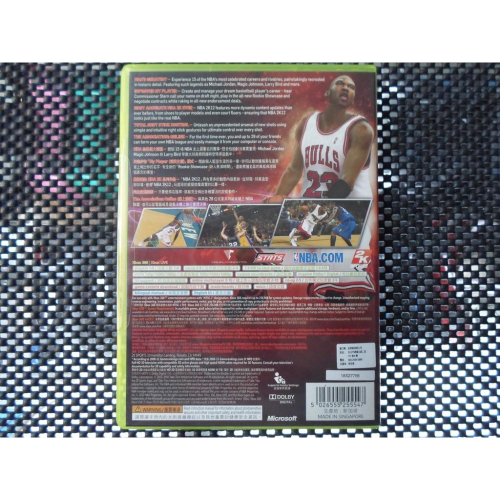 XBOX360遊戲片 NBA 2K12