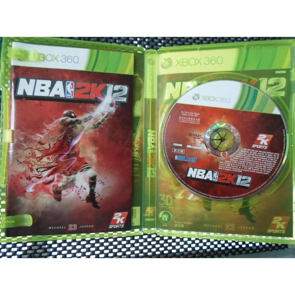 XBOX360遊戲片 NBA 2K12-細節圖5