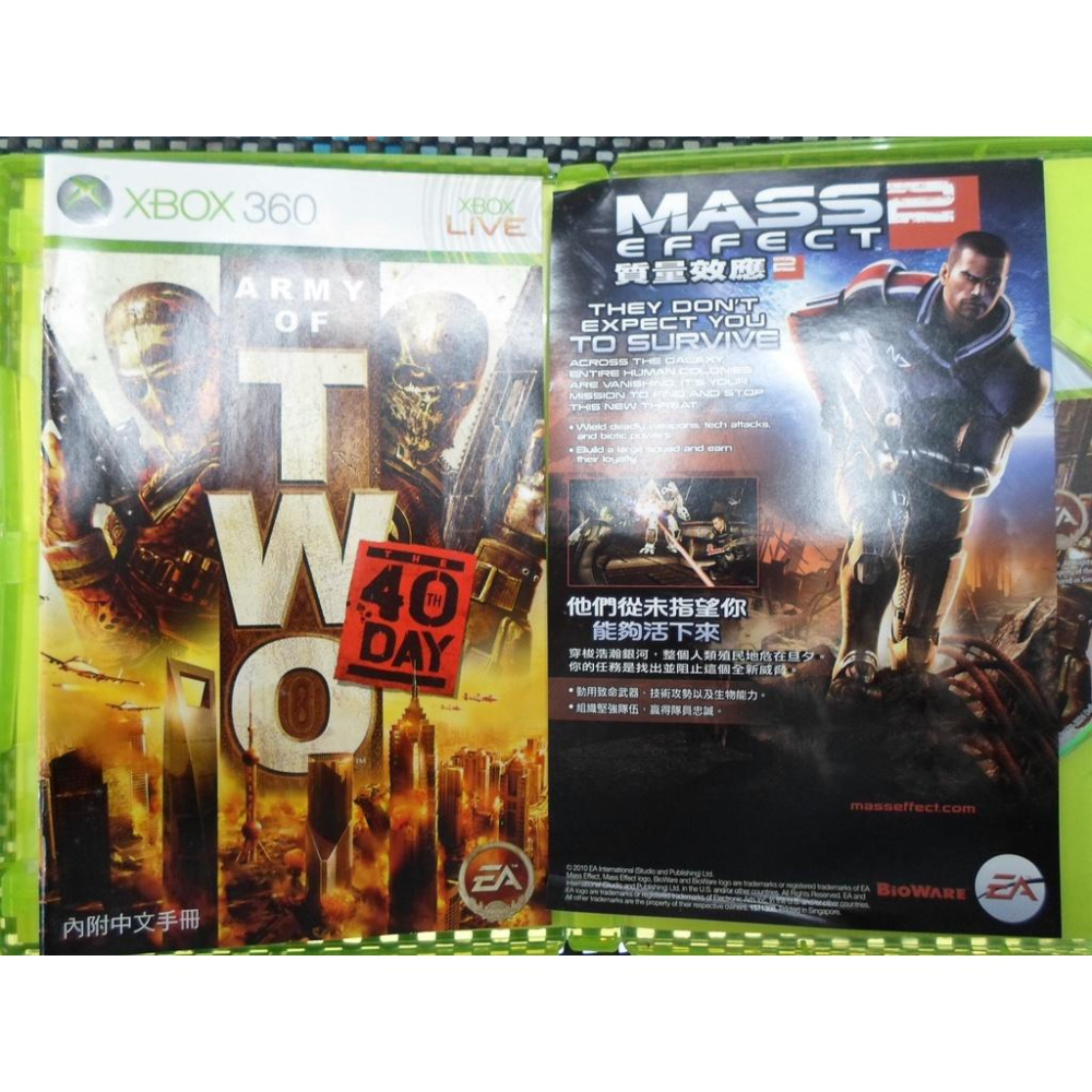 XBOX360遊戲片 無間特攻:第40天 Army of Two The 40th Day-細節圖2