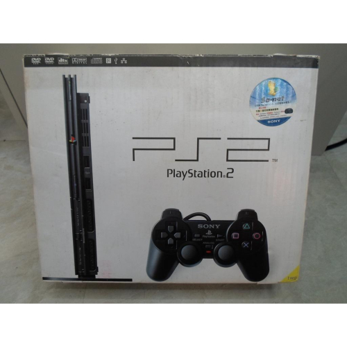 PS2家庭遊戲主機 SONY PlaySation2薄機SCPH-70007