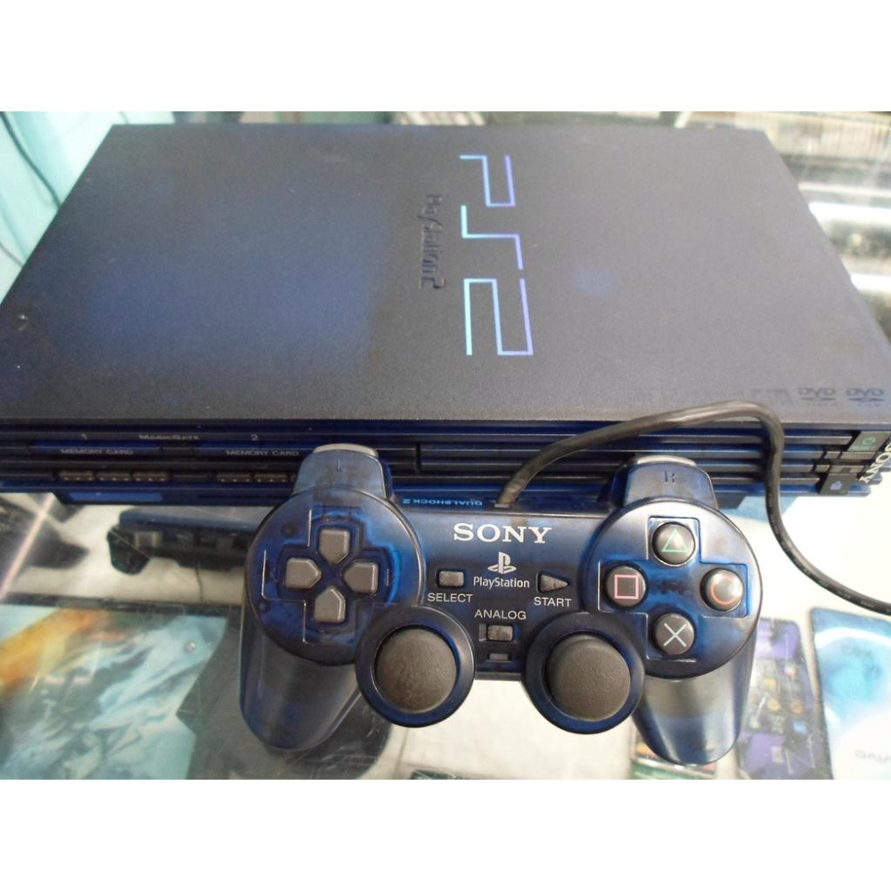 PS2家庭遊戲主機 SONY PlaySation2 SCPH-50000 MB/NH 透明籃-細節圖5