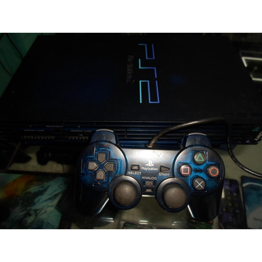 PS2家庭遊戲主機 SONY PlaySation2 SCPH-50000 MB/NH 透明籃-細節圖6