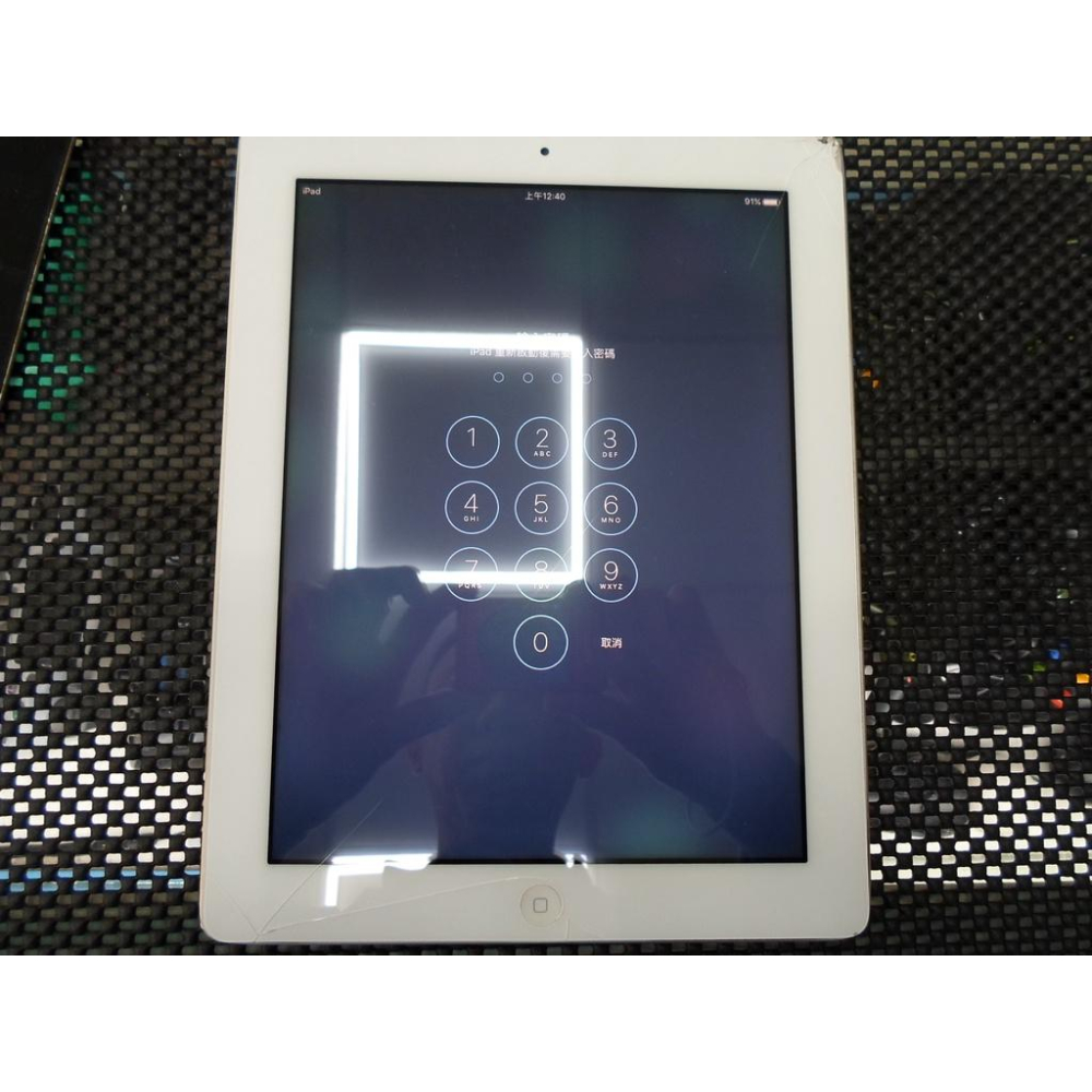 Apple iPad 2 9.7吋 Wi-Fi 64GB (A1395)零件機殺肉機-細節圖5