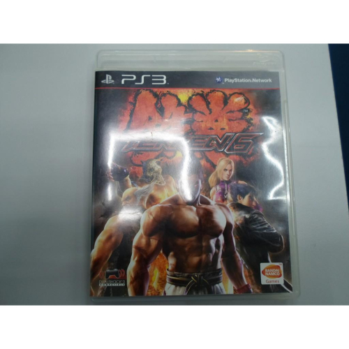 PS3遊戲片 鐵拳6 初回版 Tekken 6純日版
