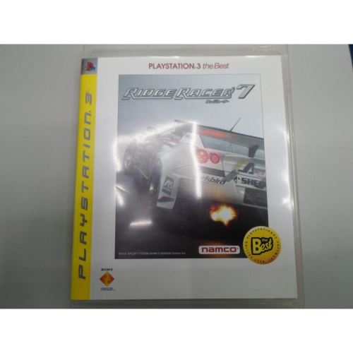 PS3遊戲片 Ridge Racer 7 實感賽車7 (純日BEST版)