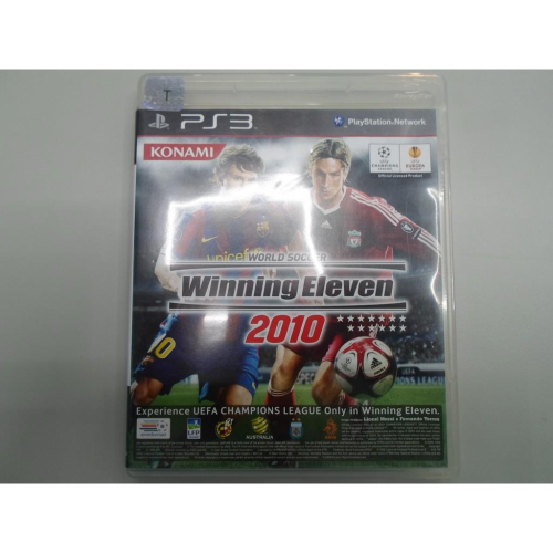 PS3遊戲片 世界足球競賽 2010 World Soccer Winning Eleven 2010