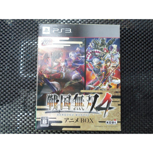PS3 戰國無雙4動畫同捆限定版Anime Box原版光碟 日文版 純日版 日版適用