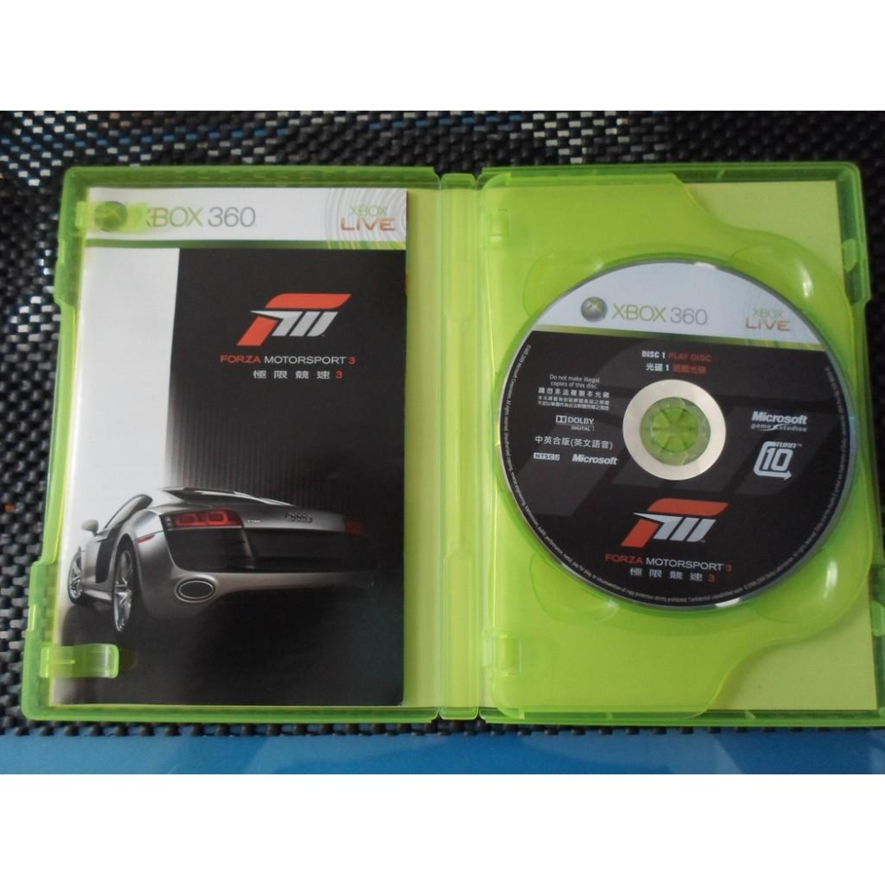 XBOX 360遊戲片 極限競速3 Forza Motorsport 3