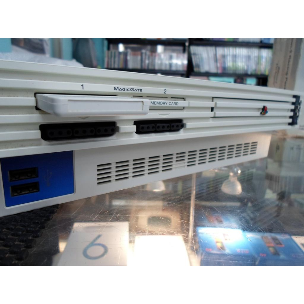 PS2家庭遊戲主機 SONY PlaySation2 SCPH-55007 GT4限量同捆主機-細節圖5