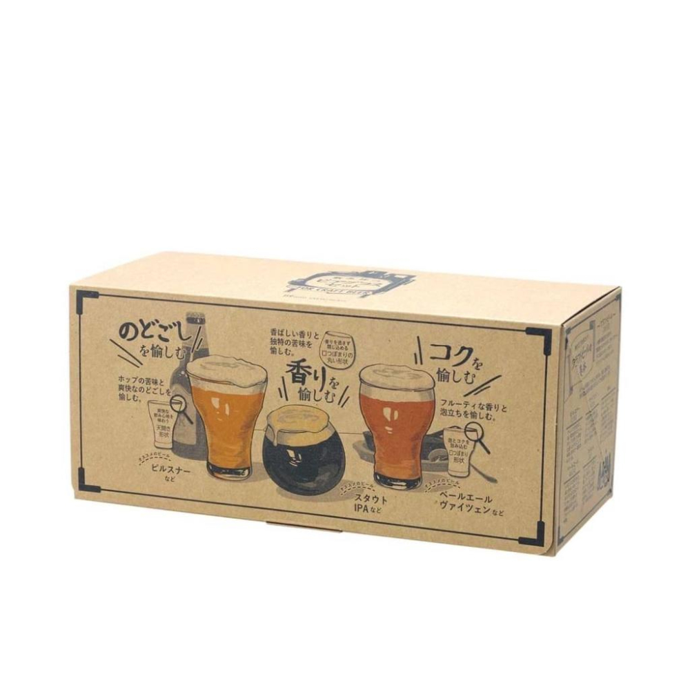 現貨 日本製 發泡啤酒杯三件組-細節圖2
