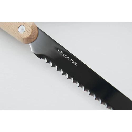 現貨｜日本製 燕三条 麵包刀BW 天然木柄 不鏽鋼 波浪刀刃 麵包刀 吐司刀 鋸齒刀 輕巧-細節圖2