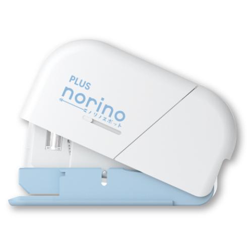 現貨｜日本 PLUS Norino Spot印章式雙面膠 【粉藍色】日本代購 見人牛牛-細節圖6