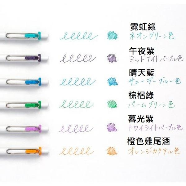 現貨uni-ball one 鋼珠筆 城市流行限定 3入組 0.38mm/0.5mm-細節圖4
