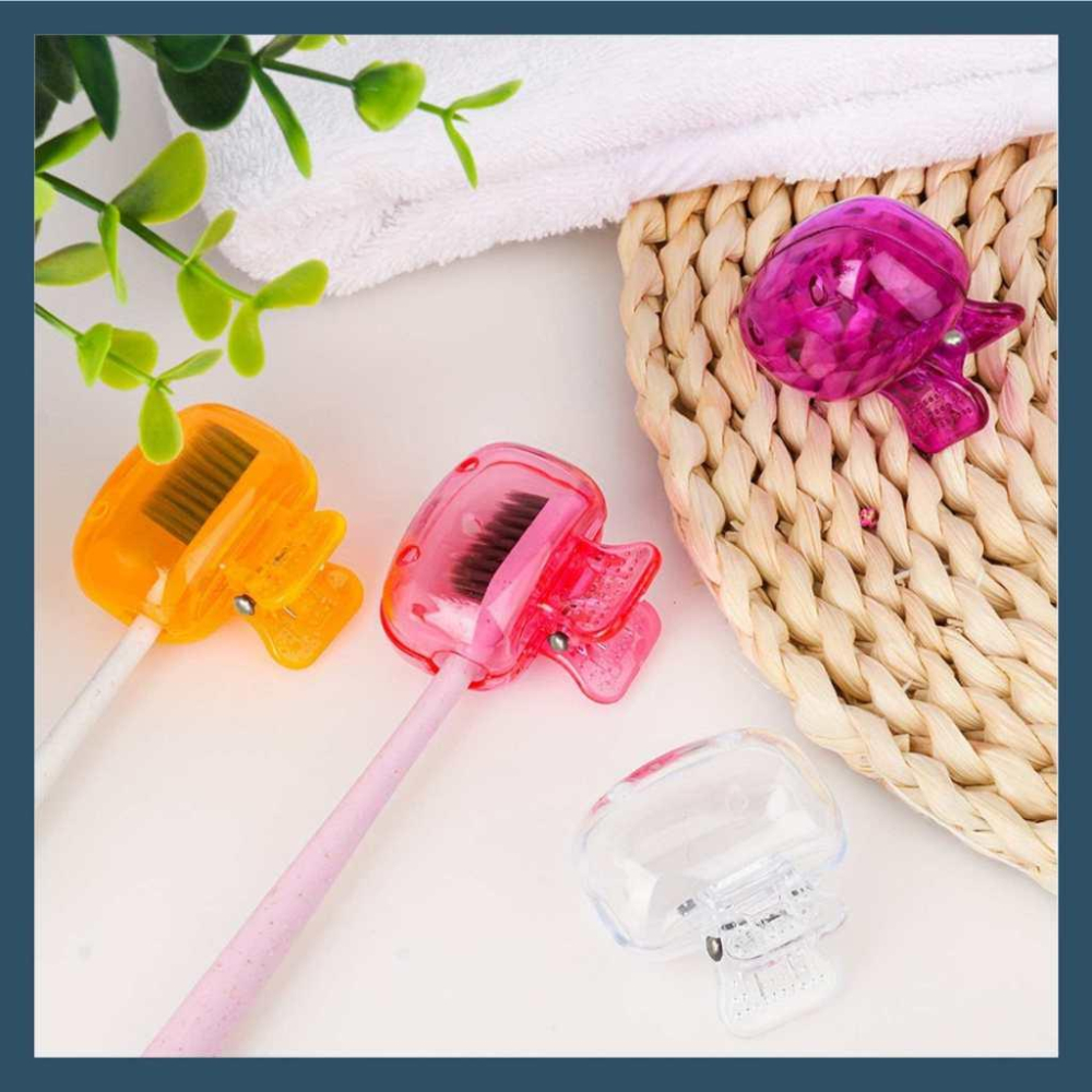 【隔日到貨】牙刷收納夾 牙刷頭收納盒 牙刷頭套 牙刷防塵蓋 牙刷蓋 刷頭蓋 牙刷套 牙刷保護套 牙刷蓋子-細節圖6