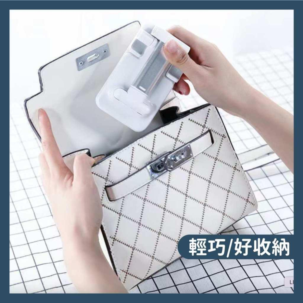 【當天出貨】可折疊手機支架 鋁合金折疊手機架 手機支架 伸縮手機架 鋁合金手機架 摺疊手機架 升降支架 直播架 懶人手機-細節圖4