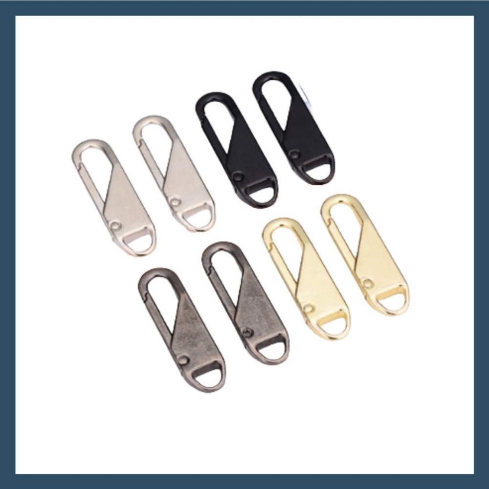 【隔日到貨】萬用拉鍊頭 拉鍊頭 拉鍊扣 拉鍊 萬用拉鍊 修復 可拆卸 包包拉鍊 修補 掛勾 拉頭 修理拉鍊 外套拉鍊-細節圖4