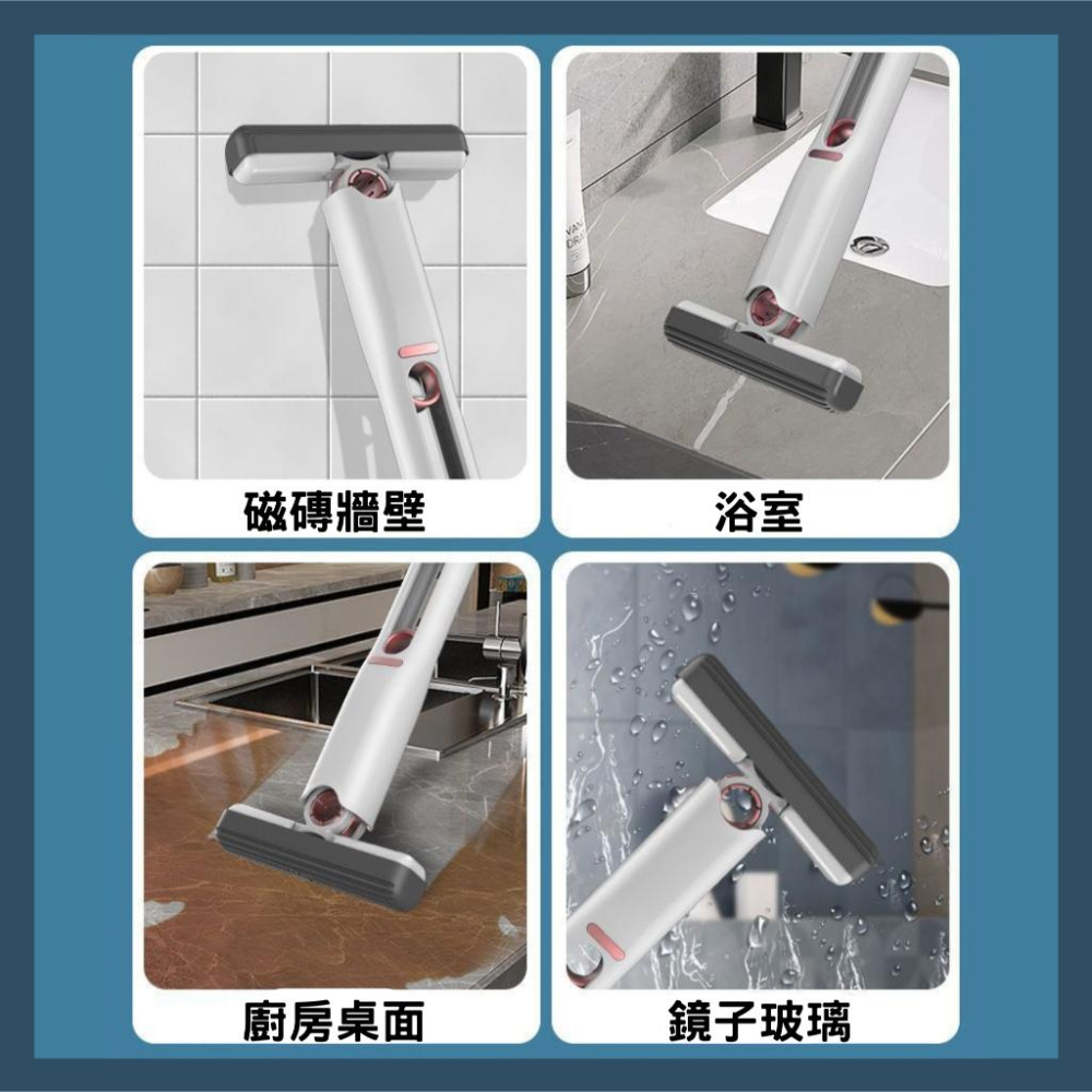 【當天出貨】桌面迷你小拖把 桌面小拖把 桌面清潔 桌面吸塵器 桌面小掃把 拖把 迷你拖把 免手洗拖把 擦玻璃 擦玻璃神器-細節圖3