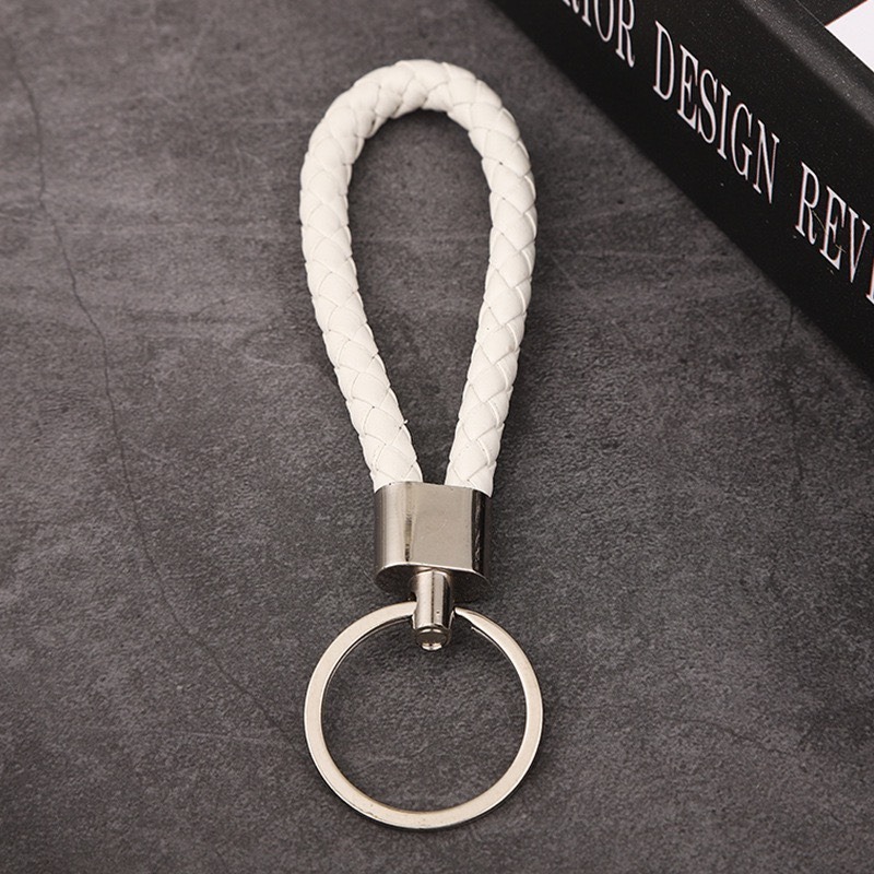 【當天出貨🚚】皮繩鑰匙圈 皮革編織鑰匙扣 鑰匙圈 皮繩鑰匙圈 汽車鑰匙圈 機車鑰匙圈 編織鑰匙扣 吊鑰匙吊飾-規格圖7