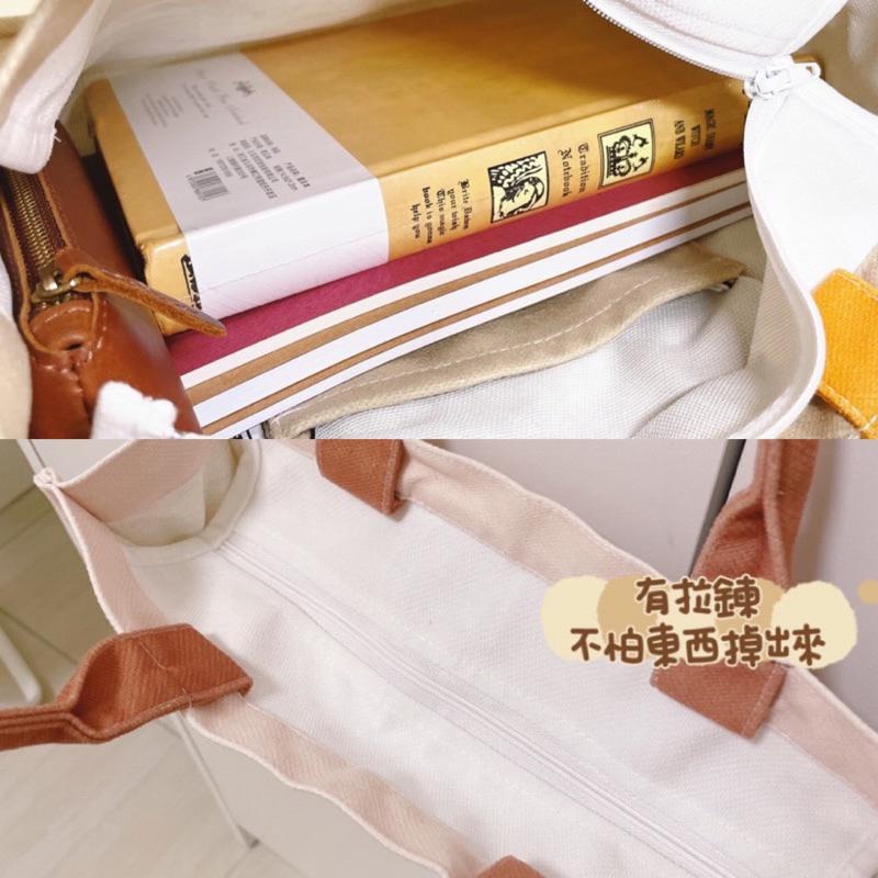 小貓熊手提袋 企鵝手提袋 通勤包 上班包 上課包 購物袋 單肩托特包 休閒包 可愛動物 🐰兔兔子🐰-細節圖5