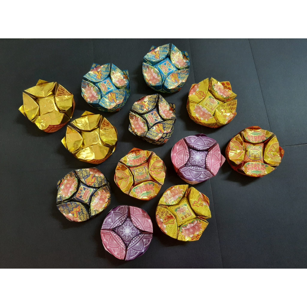 *菩提葉紙藝* (001) 銅錢元寶/招財元寶   敬神/禮佛/祭祀/祈福/招財錢/招財.聚財/風水開運-細節圖3